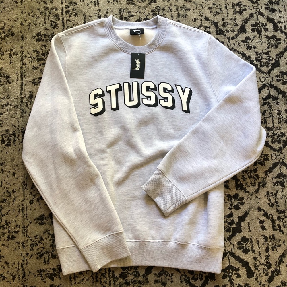 Stussy collegiate crew brand new with tags